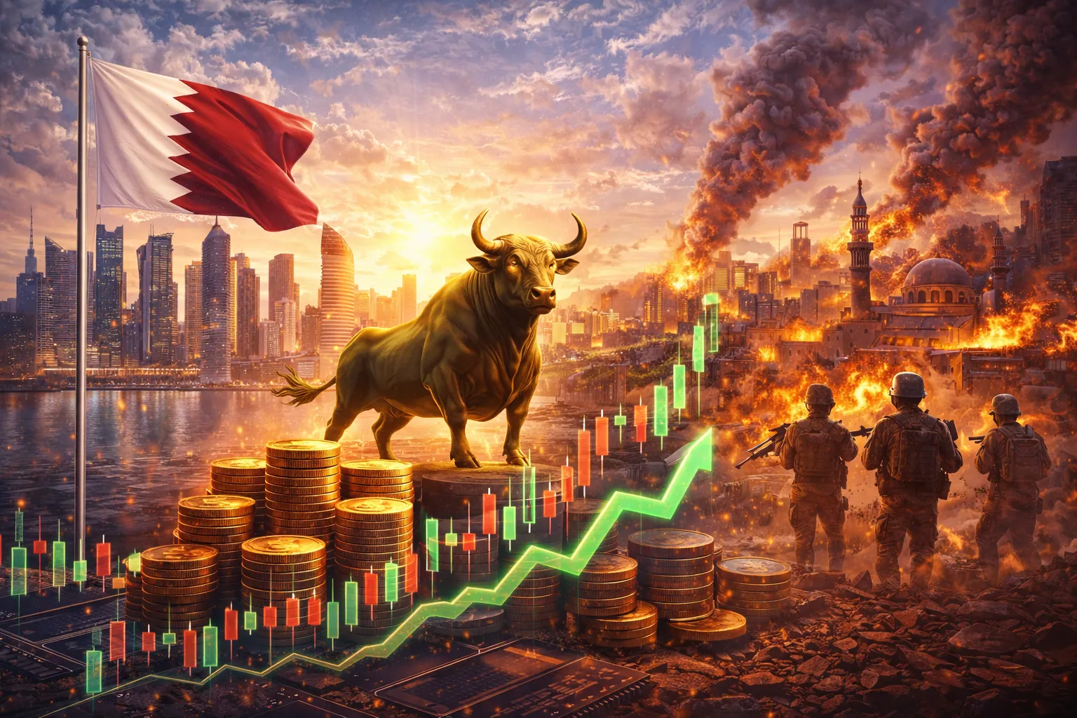 الأسواق القطرية تحافظ على استقرارها رغم التوترات الإقليمية